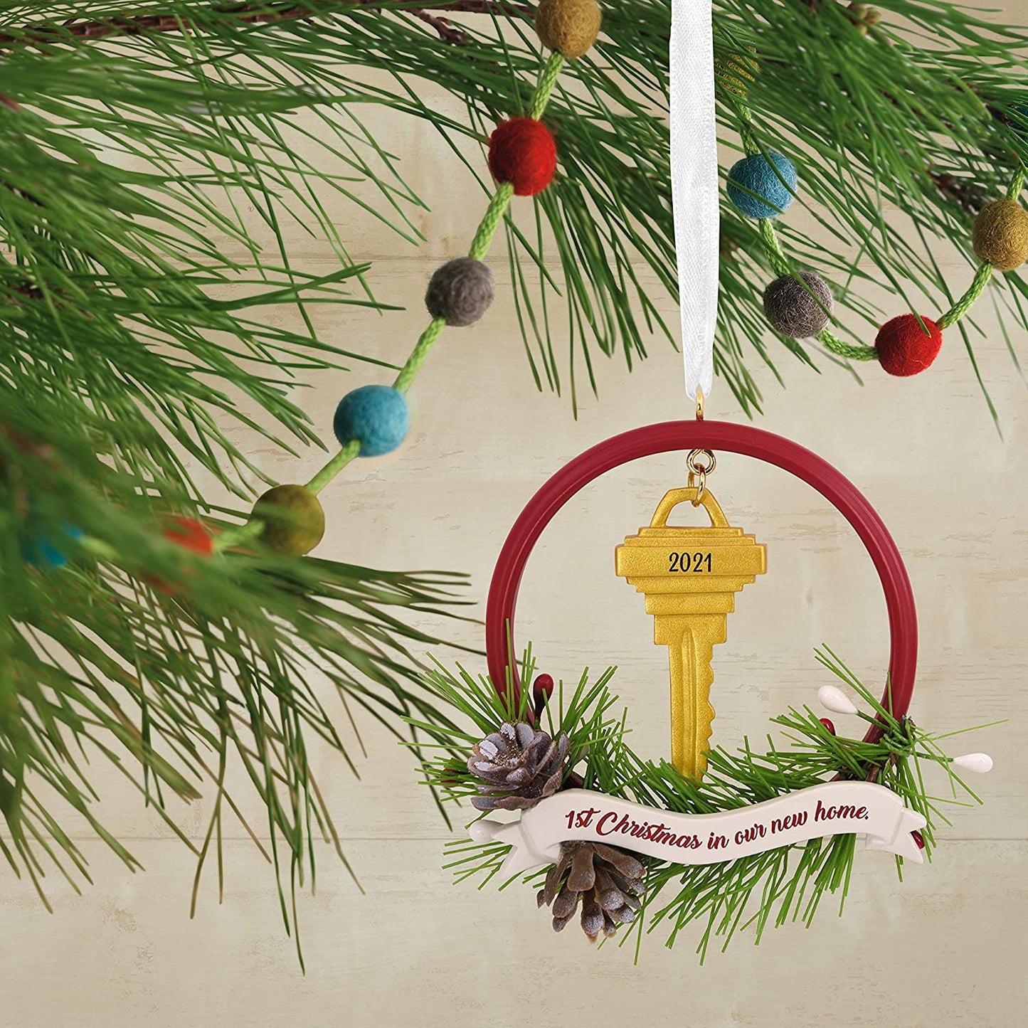 1st Christmas in New Home 2021 Tree Trimmer Ornament