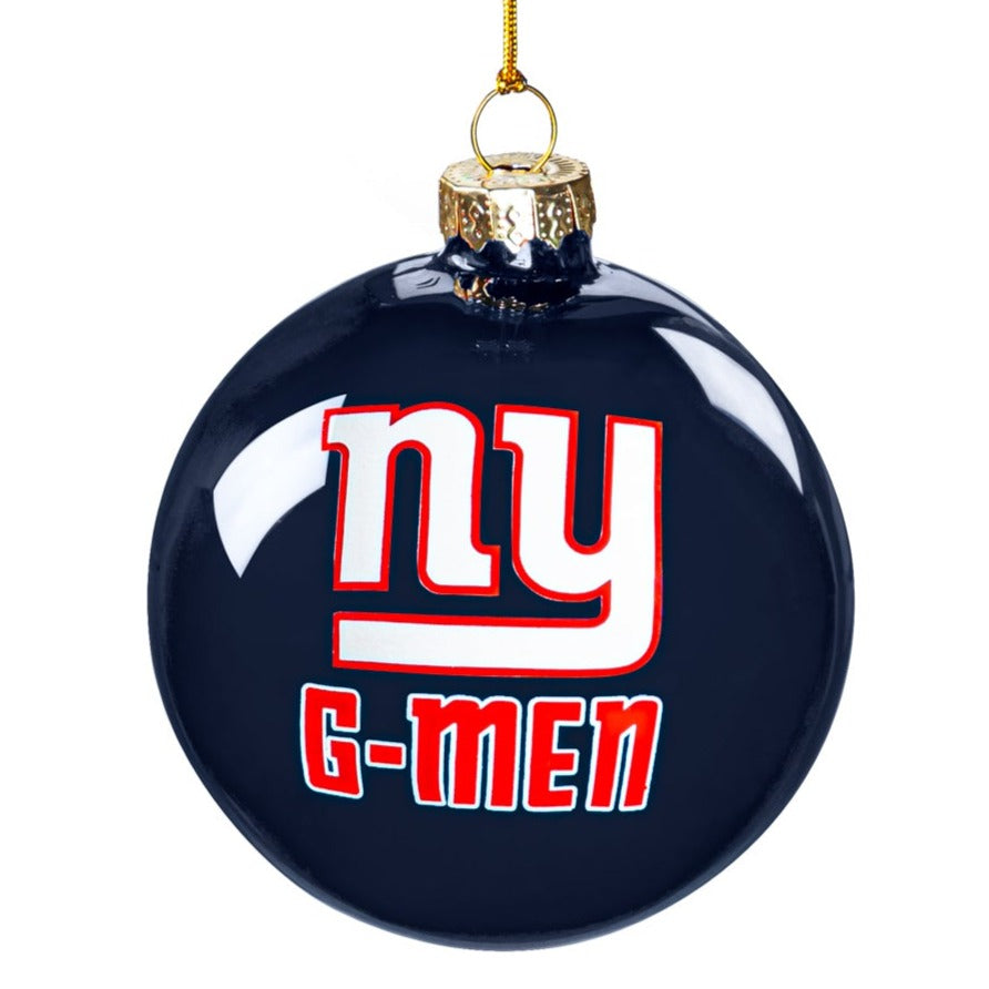 New York Giants Blown Glass Ornament – Celebrations Hallmark