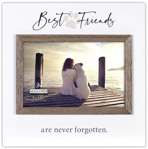 4X6 Best Friends Are Never Forgotten Frame