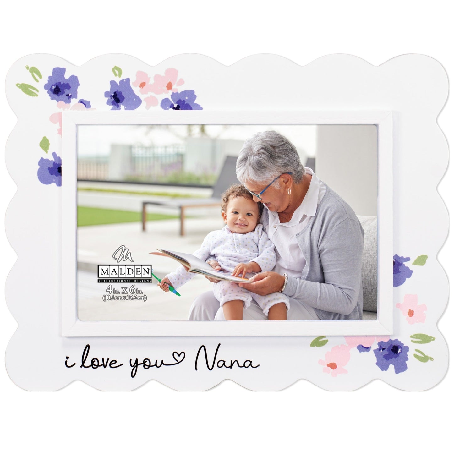 4X6 I LOVE YOU NANA RUFFLE