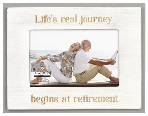 4X6 Life'S Real Journey Retirement Frame