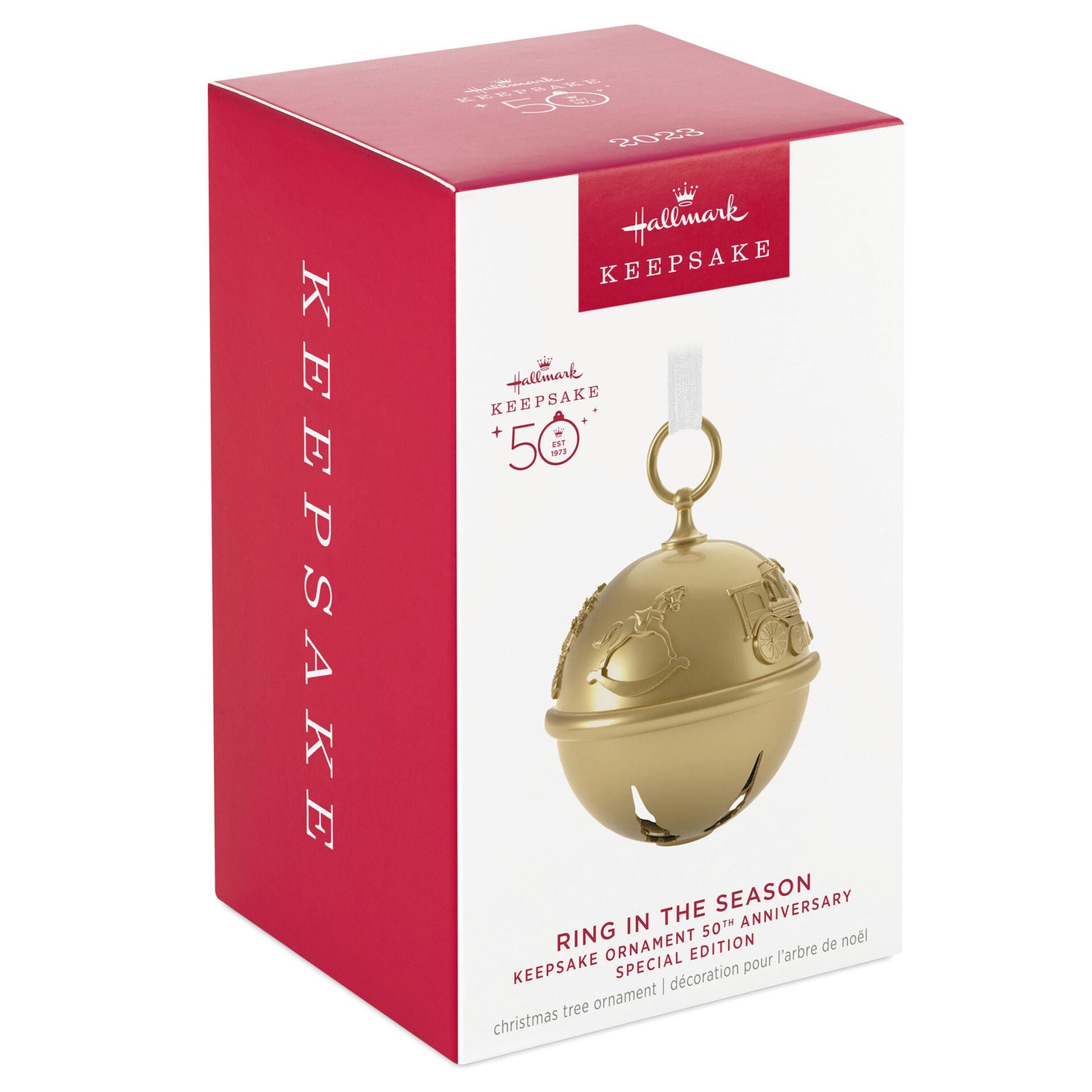 50th Anniversary Ring in the Season Special Edition Metal Bell, Limited 2023 Keepsake Ornament