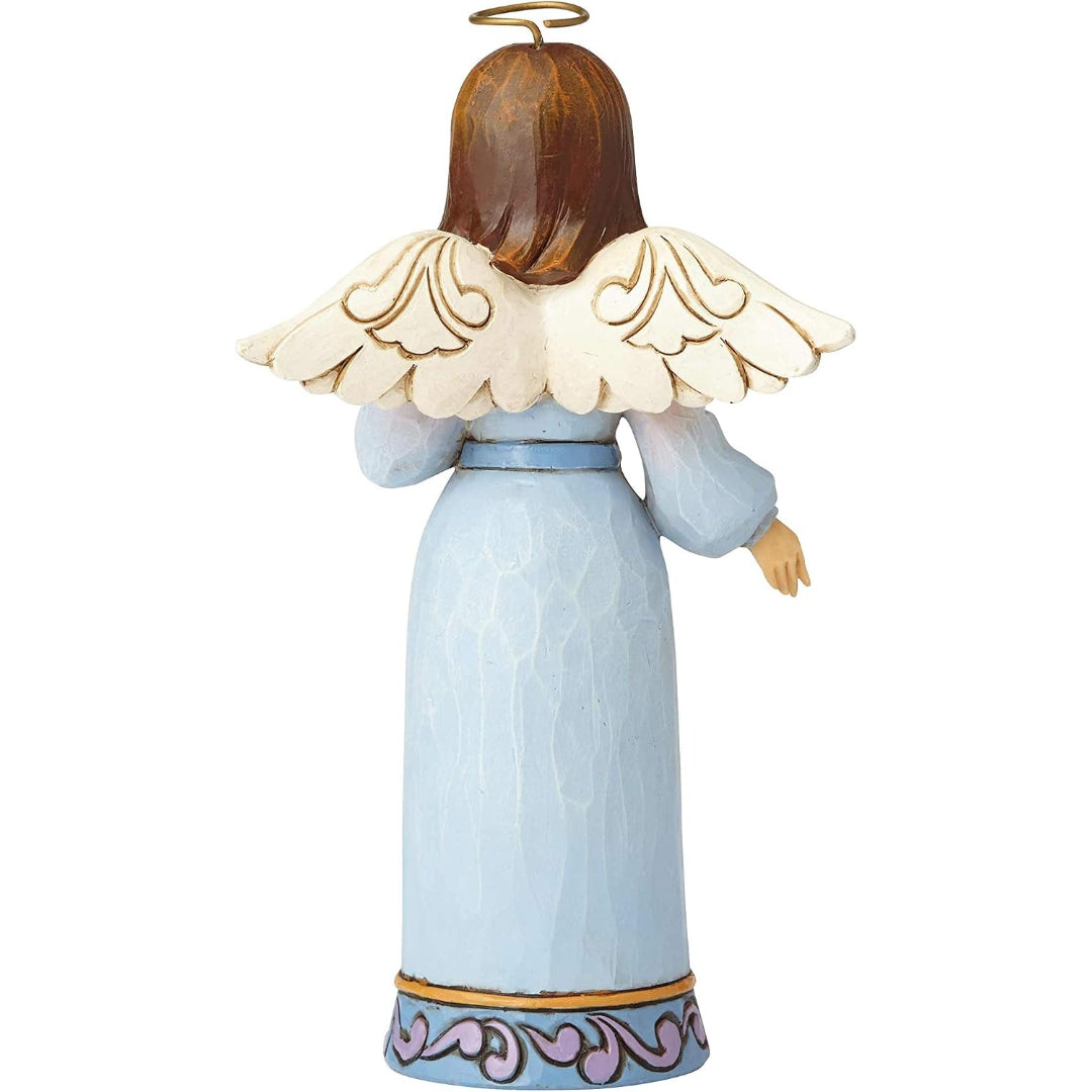 Jim Shore Heartwood Creek Pint Size Nativity Angel Figurine, 5.5"