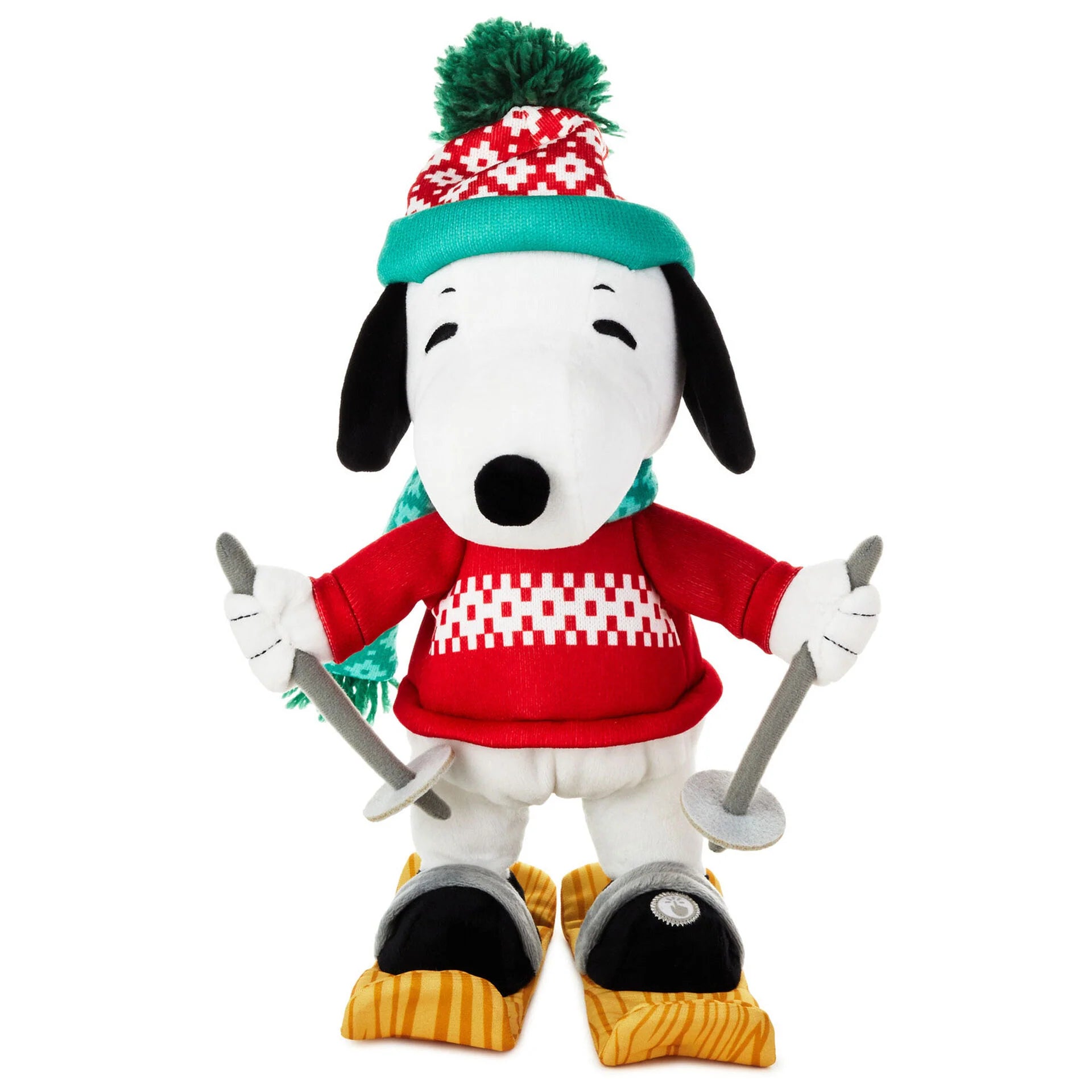 Musical snoopy online stuffed animal