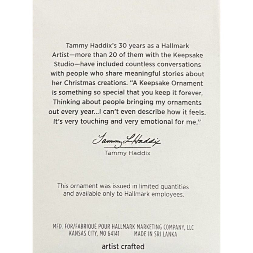 A Big Thank You Retailer Associate Exclusive, 2023 Keepsake Ornament