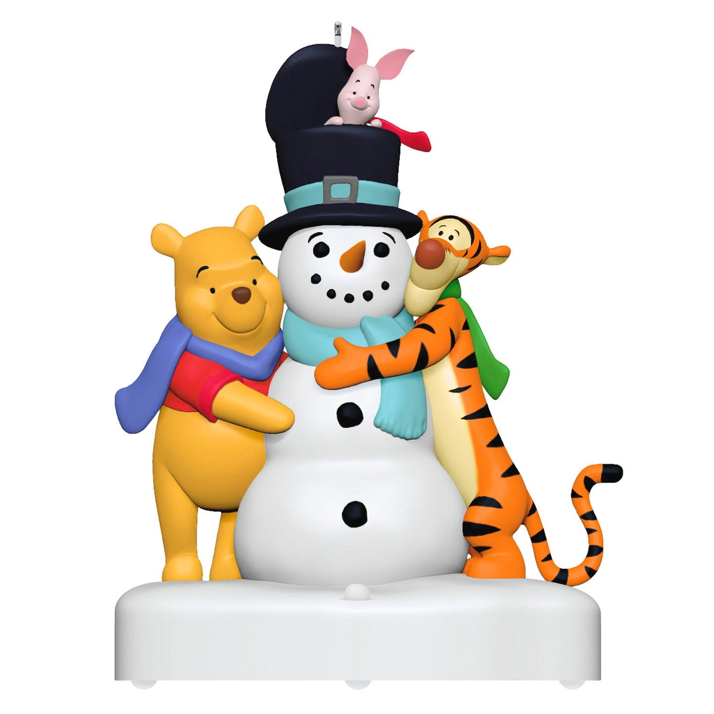 A Happy Holiday Hug, Disney Winnie the Pooh, Musical, 2023 Keepsake Ornament