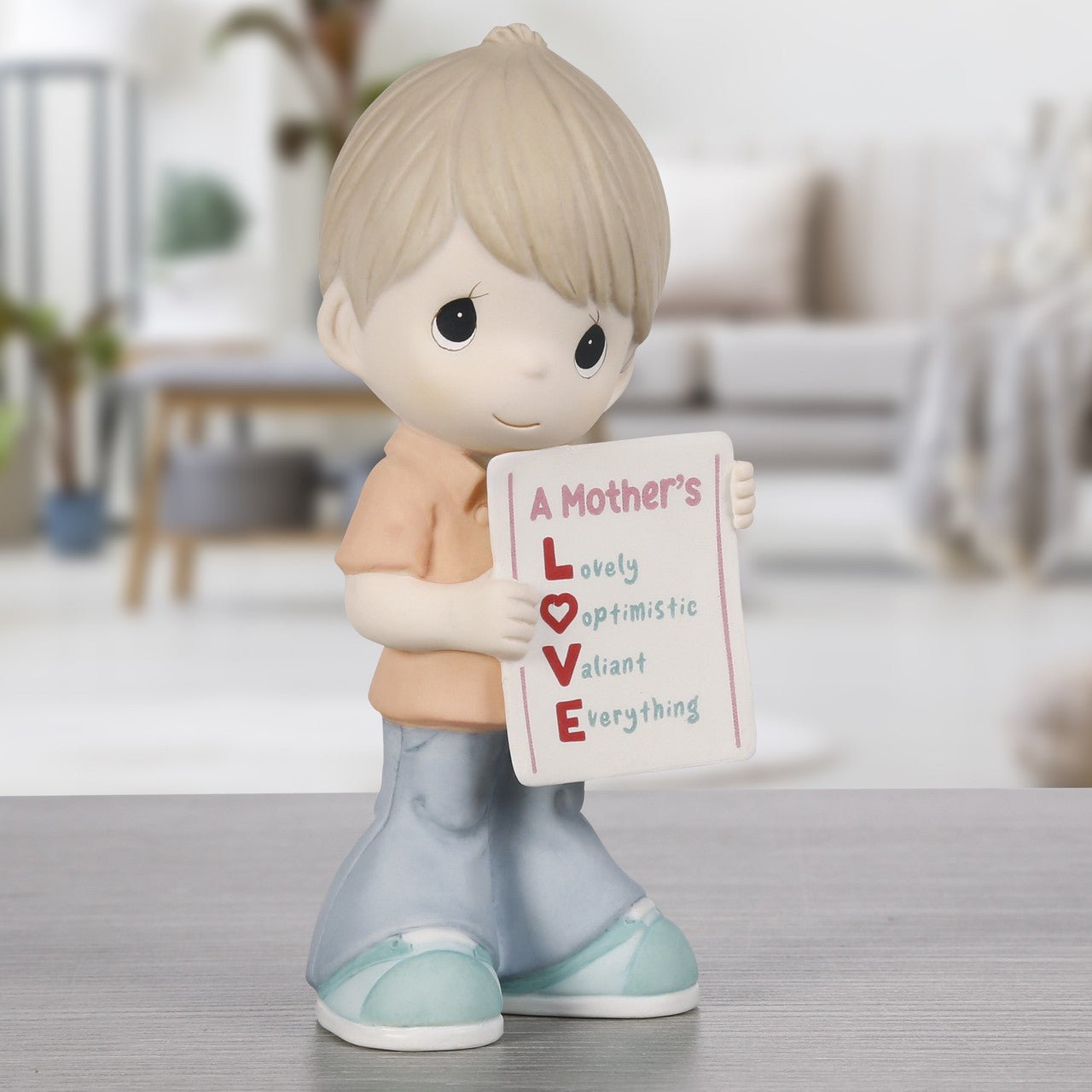 A Mother’s Love Is Everything Boy Figurine