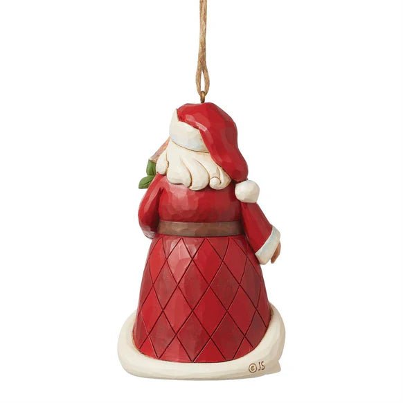 "A Partridge in a Pear Tree" Worldwide Event Santa Ornament