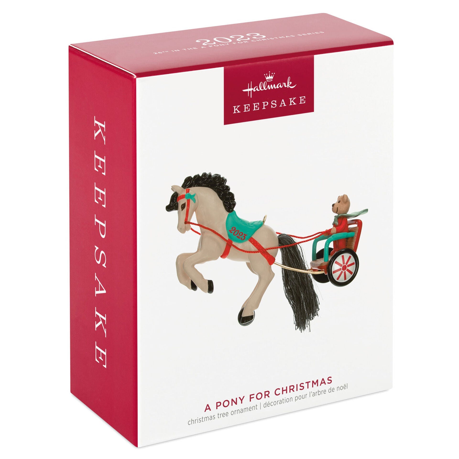A Pony for Christmas #26, 2023 Keepsake Ornament