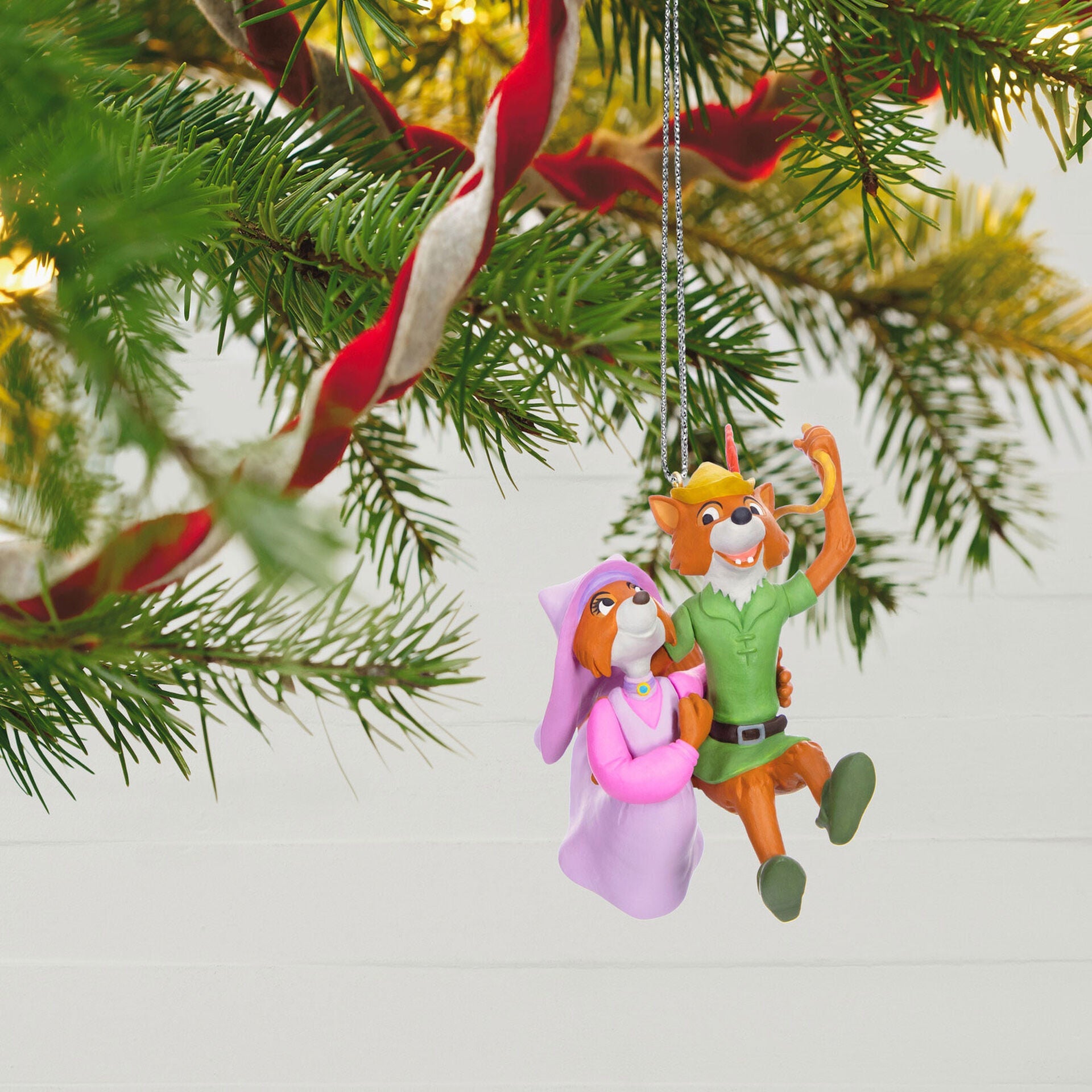 A Romantic Rescue, Disney Robin Hood 50th Anniversary, 2023 Keepsake Ornament