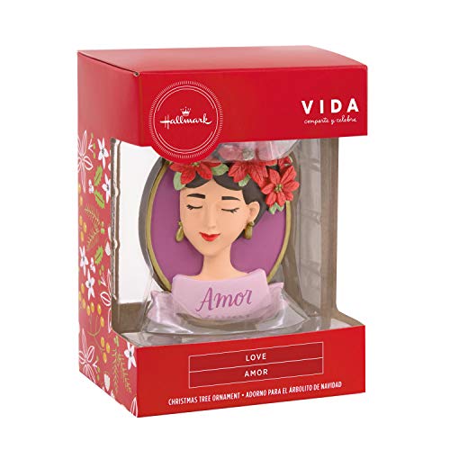 Amor Latina Lady, Spanish, Hallmark Vida Christmas Ornament