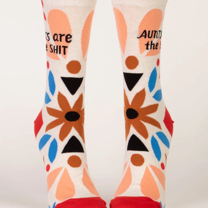 Aunts are the Shit Crew Socks
