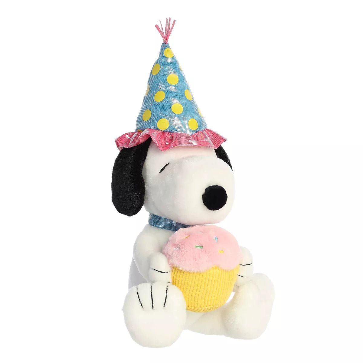 Aurora Adorable Peanuts Birthday Snoopy Stuffed Animal, 12"