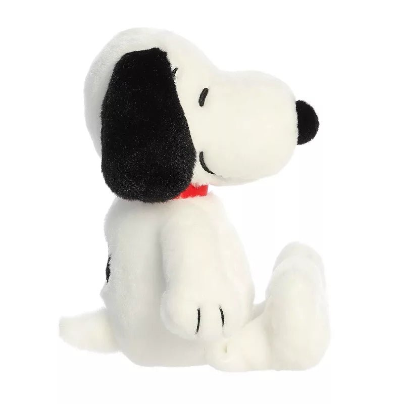 Aurora Adorable Peanuts Floppy Snoopy Stuffed Animal, White, 8"