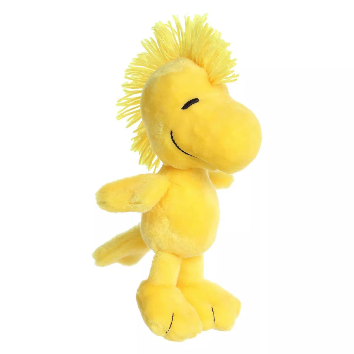 Aurora Adorable Peanuts Floppy Woodstock Stuffed Animal, Yellow, 9"