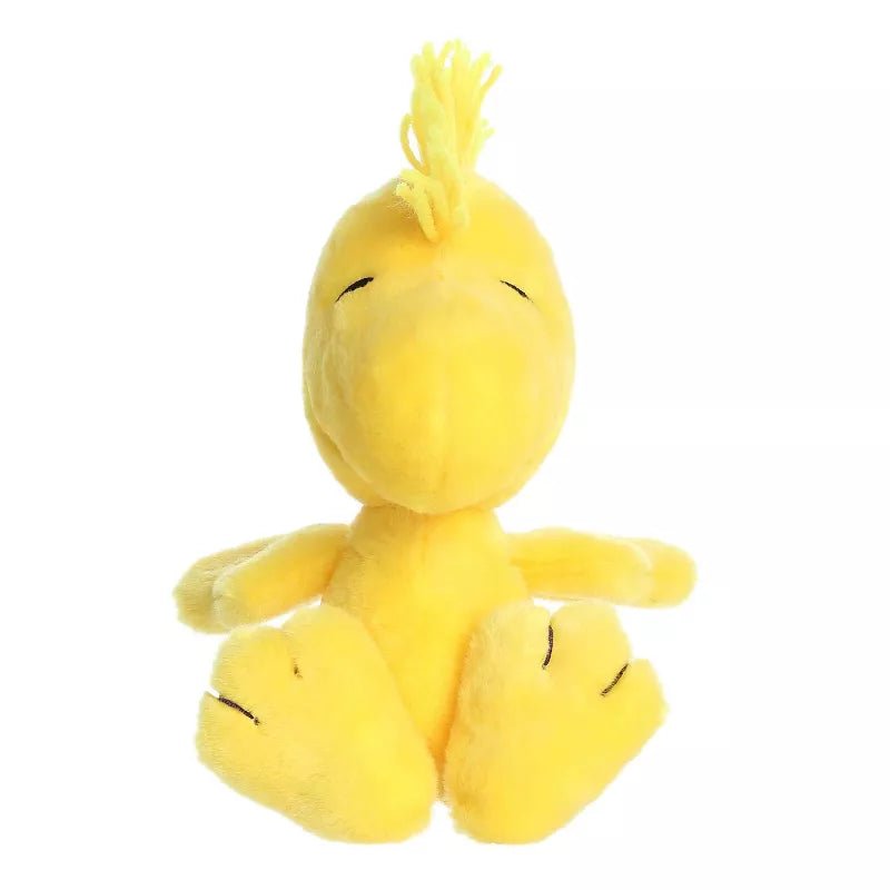 Aurora Adorable Peanuts Floppy Woodstock Stuffed Animal, Yellow, 9"