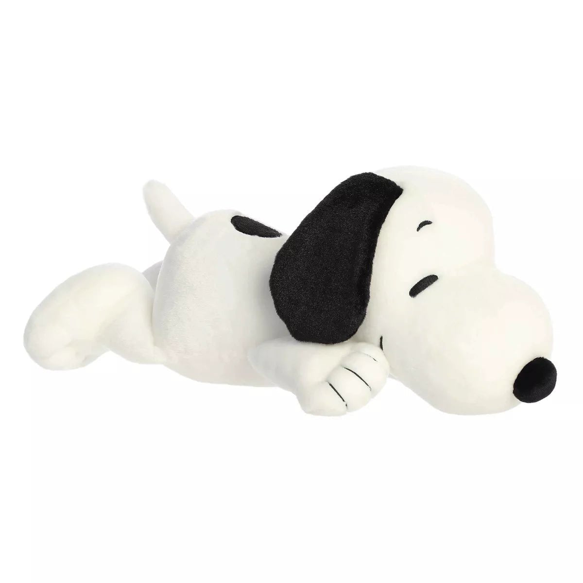Aurora Adorable Peanuts Snuggle Snoopy Stuffed Animal, White, 18"