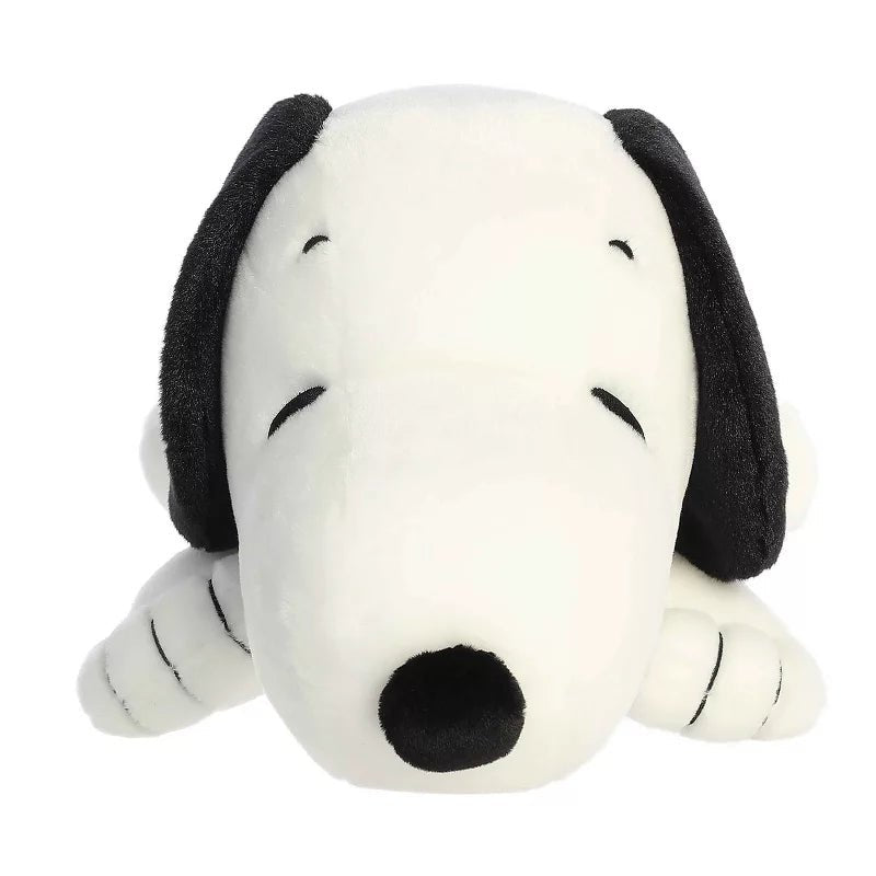 Aurora Adorable Peanuts Snuggle Snoopy Stuffed Animal, White, 18"