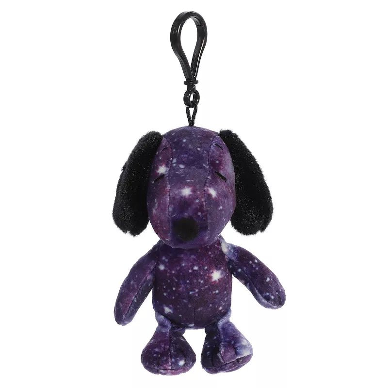 Aurora Adorable Peanuts Spaced Out Snoopy Clip - On Stuffed Animal, 5"