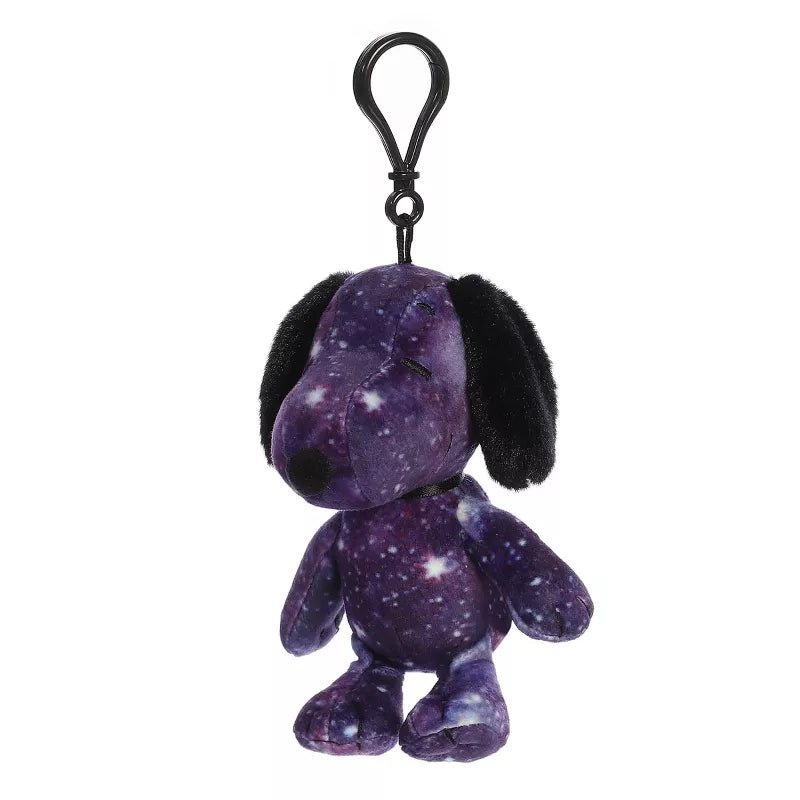 Aurora Adorable Peanuts Spaced Out Snoopy Clip - On Stuffed Animal, 5"
