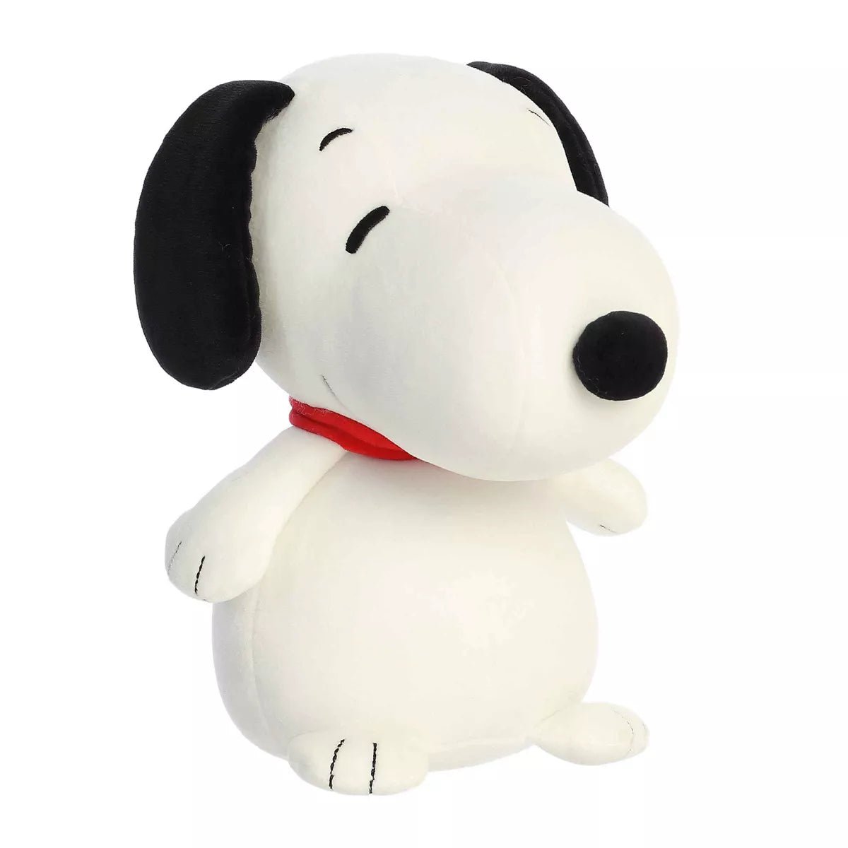 Aurora Adorable Peanuts Squishy Snoopy Stuffed Animal, White, 8.5"