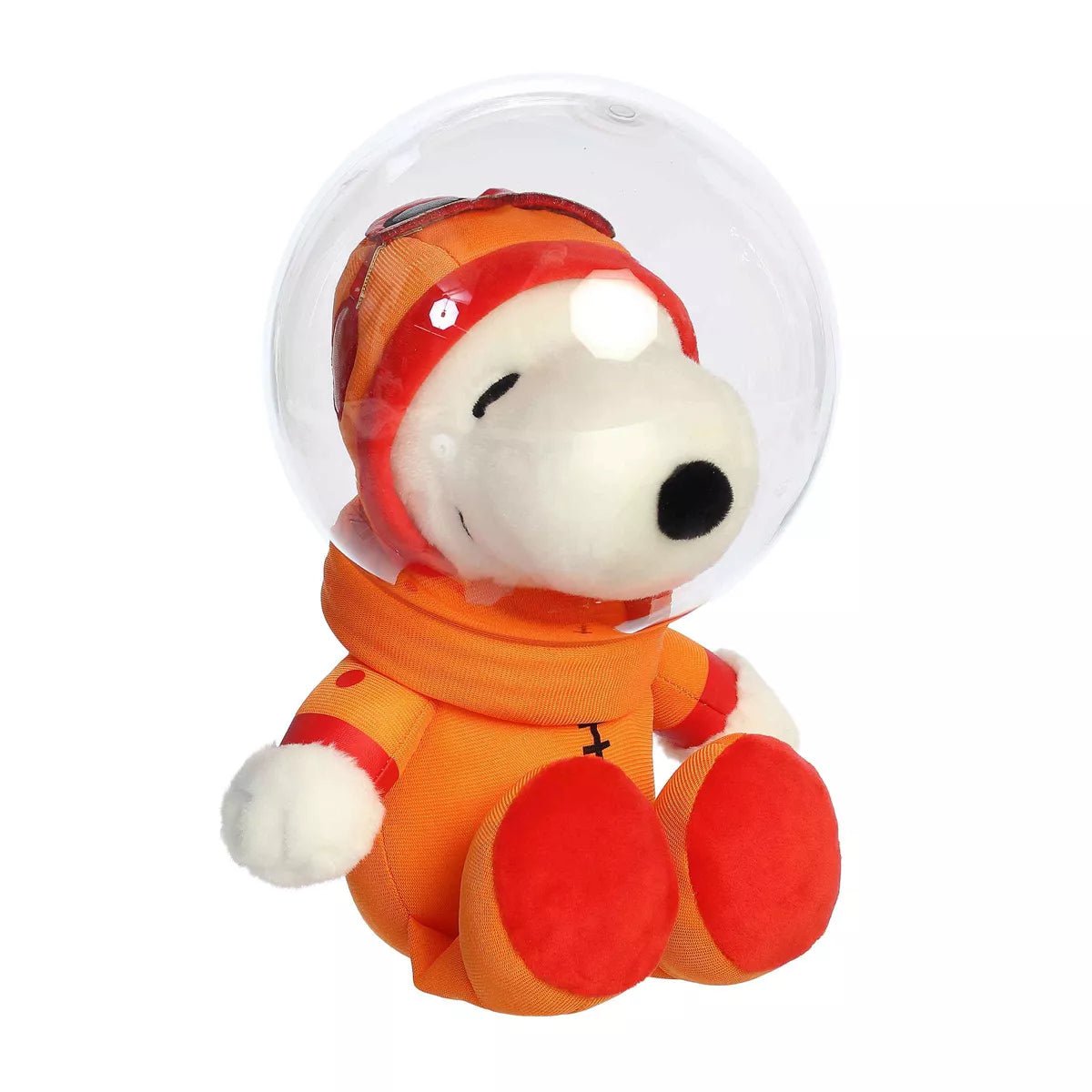Aurora Timeless Peanuts Astronaut Snoopy Stuffed Animal With Helmet 11.5"