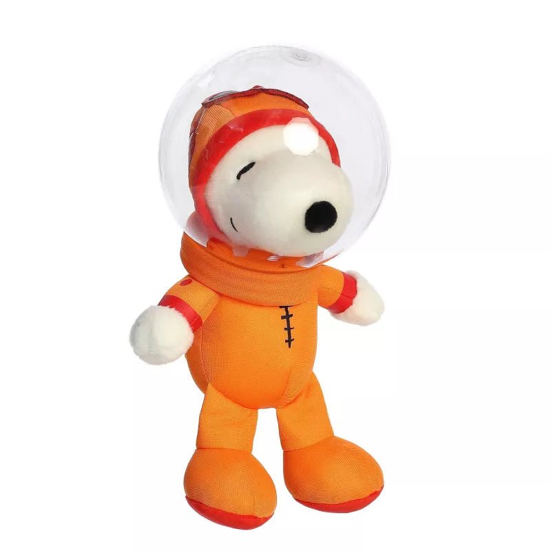 Aurora Timeless Peanuts Astronaut Snoopy Stuffed Animal With Helmet 11.5"