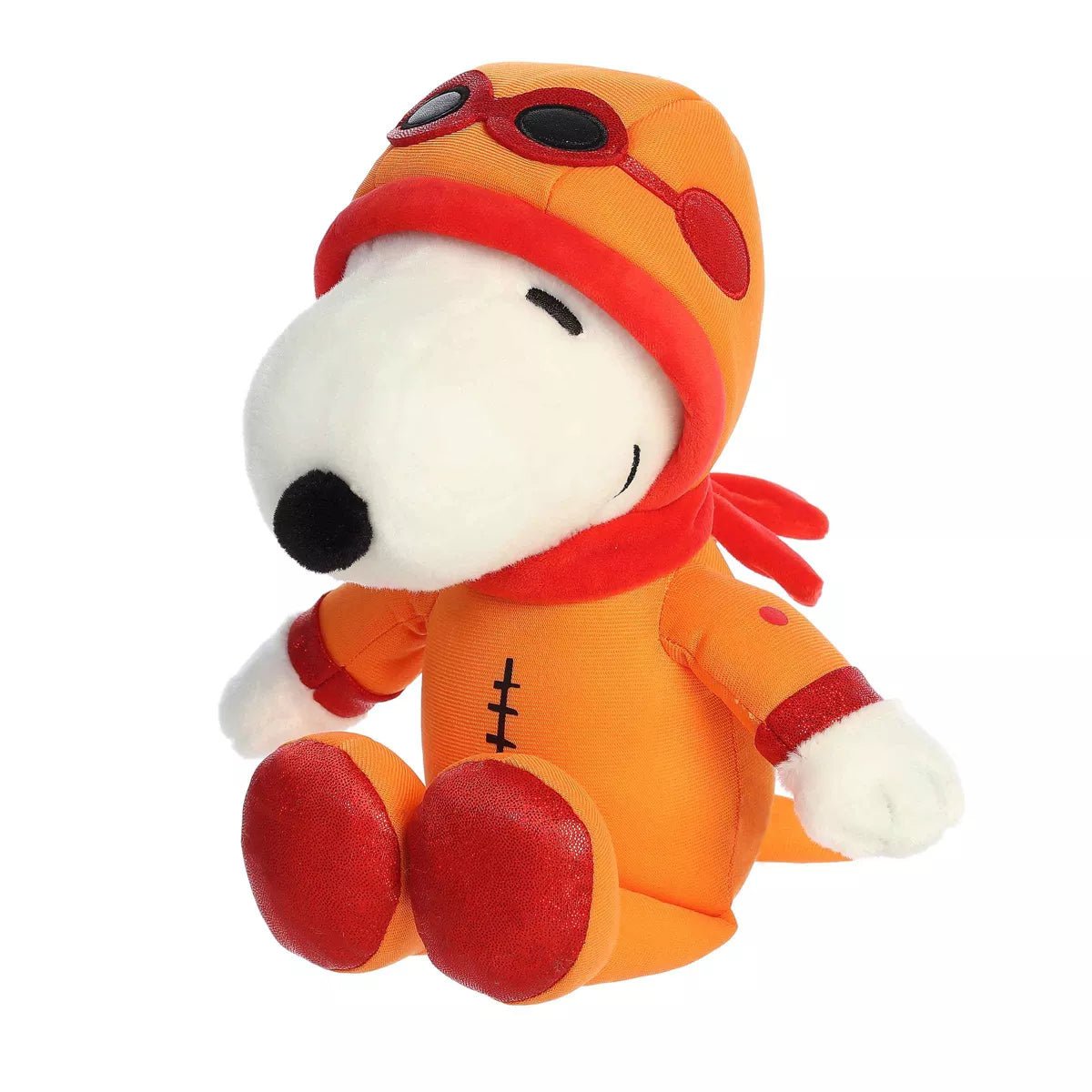 Aurora Timeless Peanuts Astronaut Snoopy Stuffed Animal Without Helmet 12.5"