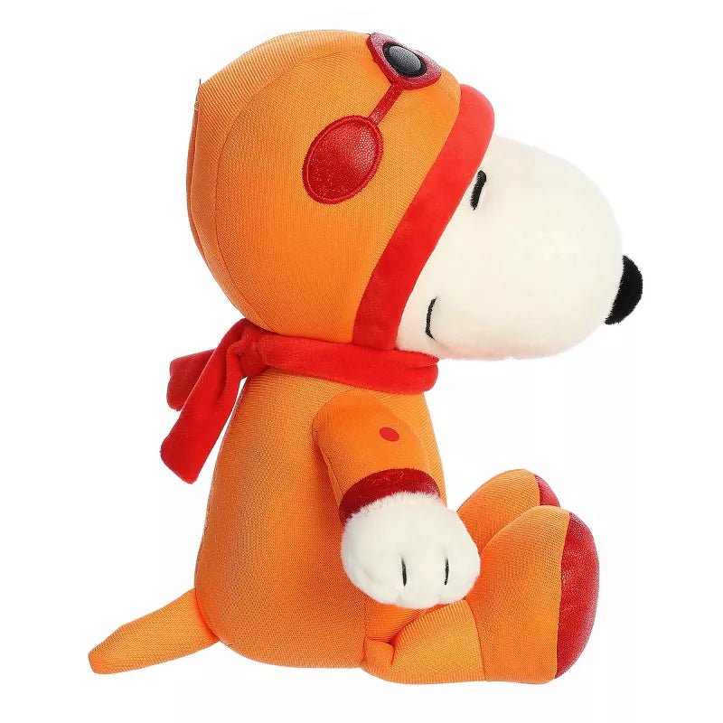 Aurora Timeless Peanuts Astronaut Snoopy Stuffed Animal Without Helmet 12.5"