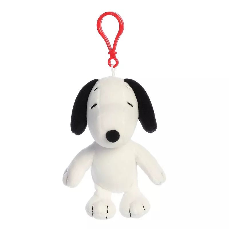 Aurora Timeless Peanuts Snoopy Clip - On Stuffed Animal, 5"