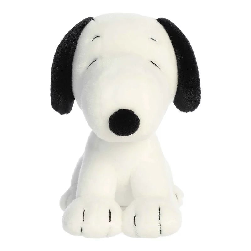 Aurora Timeless Peanuts Snoopy Stuffed Animal Seated, 9"