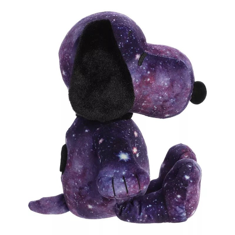 Aurora Timeless Peanuts Spaced Out Snoopy Stuffed Animal, Purple, 12"