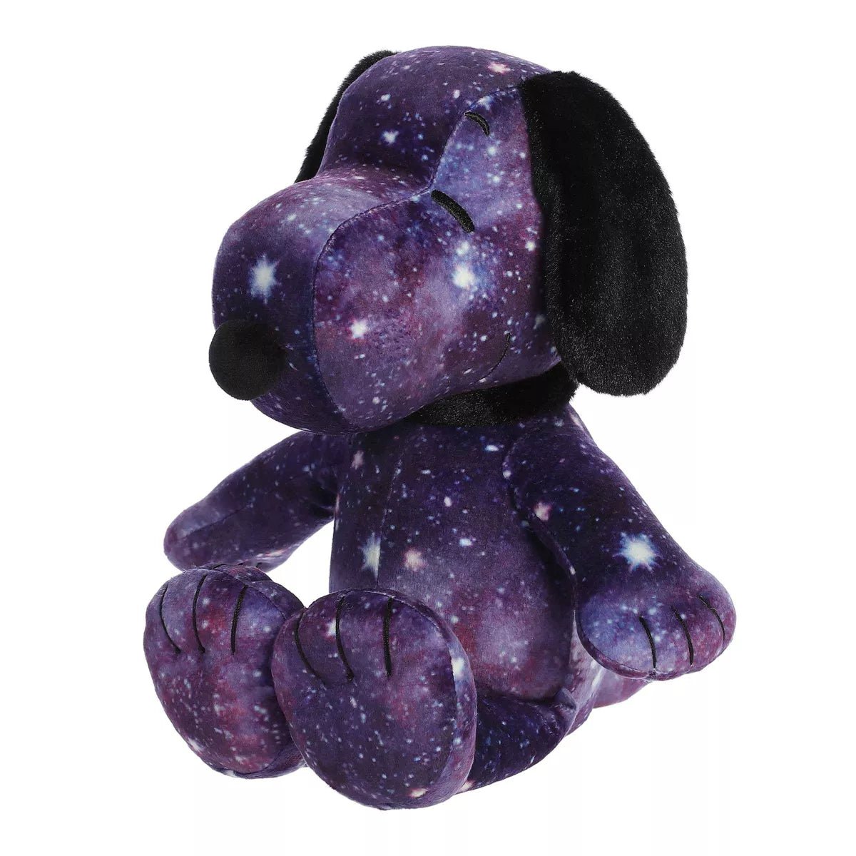 Aurora Timeless Peanuts Spaced Out Snoopy Stuffed Animal, Purple, 12"