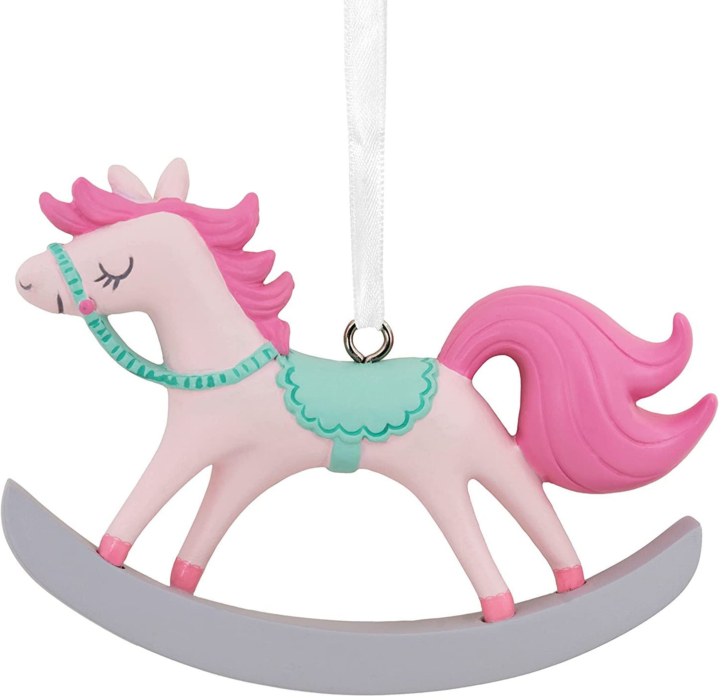 Baby Girl's First Christmas Dated 2022 Tree Trimmer Ornament