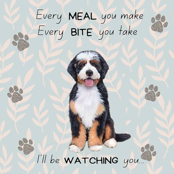 Bernadoodle Oven Mitt Set