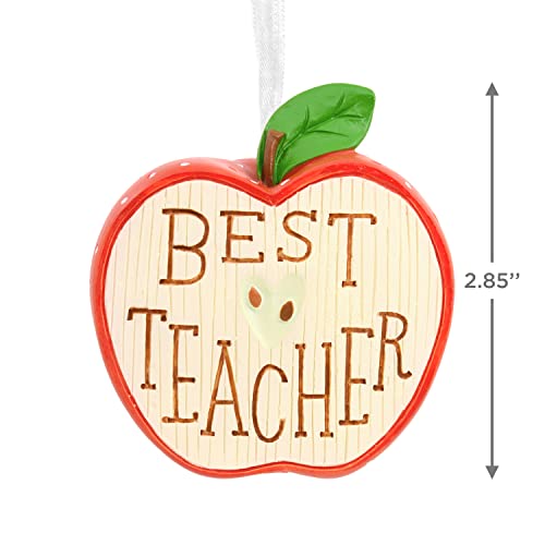 Best Teacher Apple Tree Trimmer Ornament
