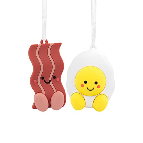 Better Together Bacon and Eggs Magnetic Ornaments, Set of 2