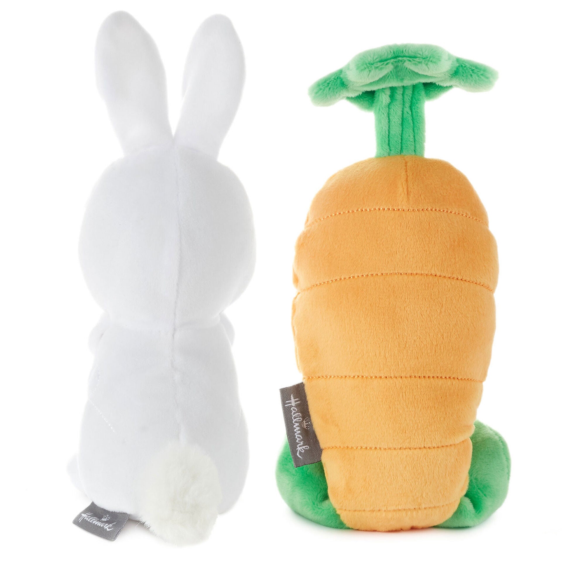 Better Together Bunny and Carrot Magnetic Plush Pair, 8"