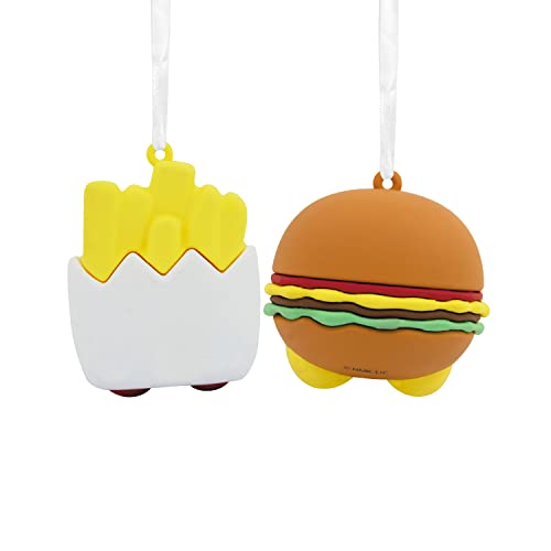 Better Together Burger and Fries Magnetic Ornaments, Set of 2