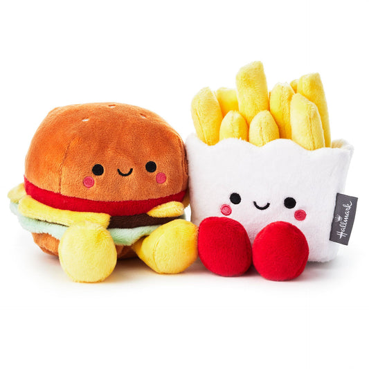 Better Together Burger and Fries Magnetic Plush, 5"