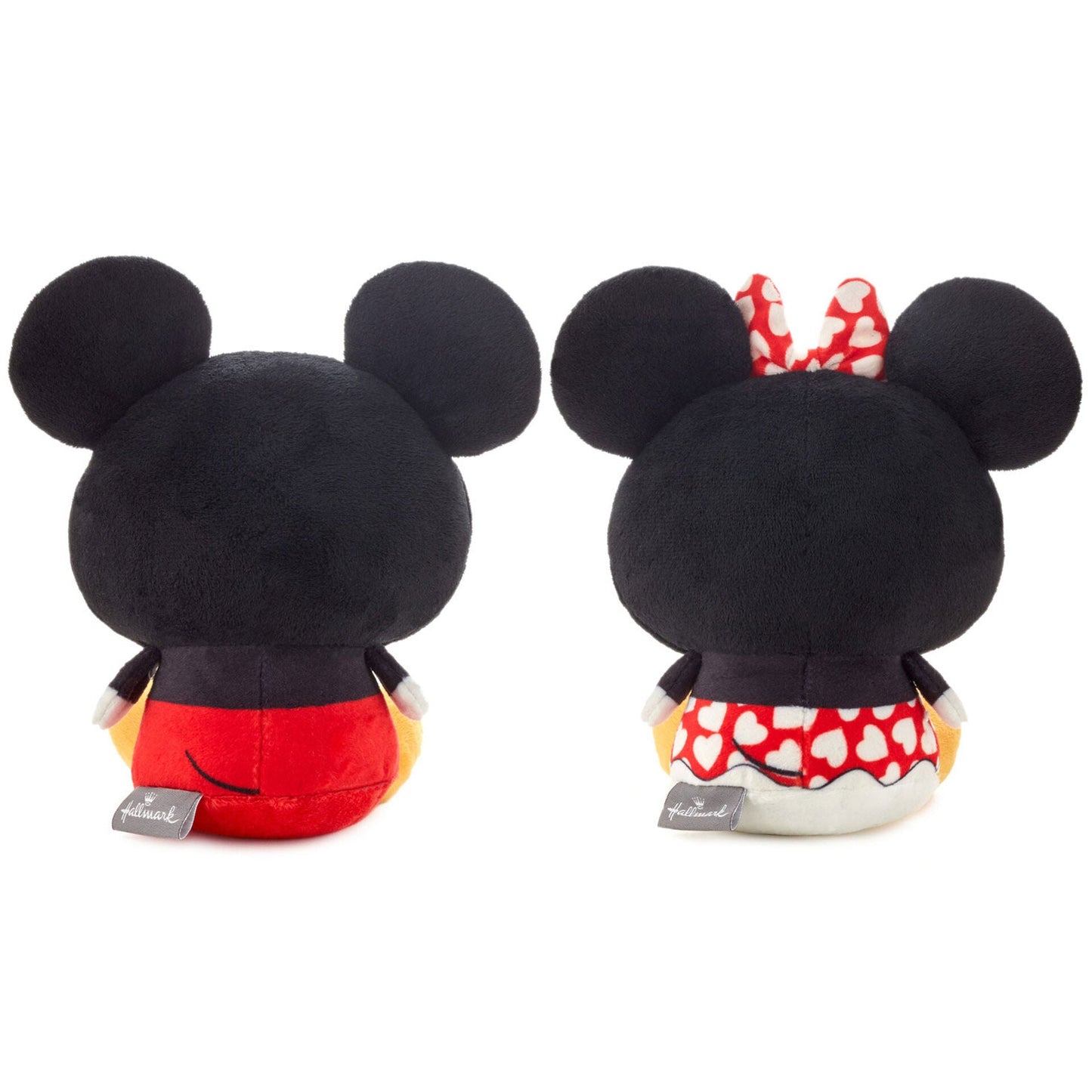 Better Together Disney Mickey and Minnie Valentine's Day Magnetic Plush Pair, 5"
