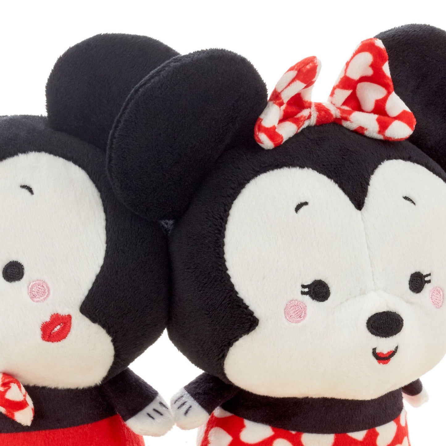 Better Together Disney Mickey and Minnie Valentine's Day Magnetic Plush Pair, 5"