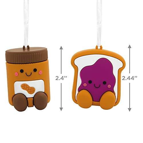 Better Together Peanut Butter & Jelly Magnetic Ornaments, Set of 2