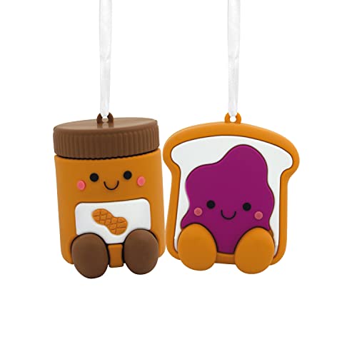 Better Together Peanut Butter & Jelly Magnetic Ornaments, Set of 2