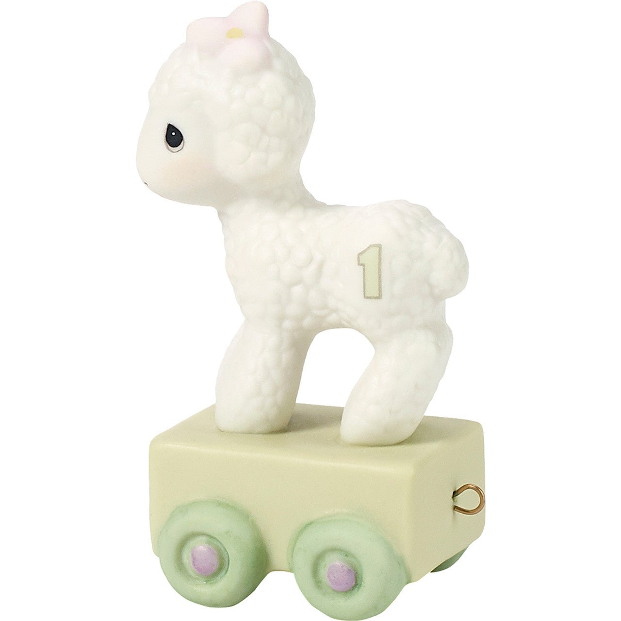 Birthday Train Lamb Age 1 Figurine