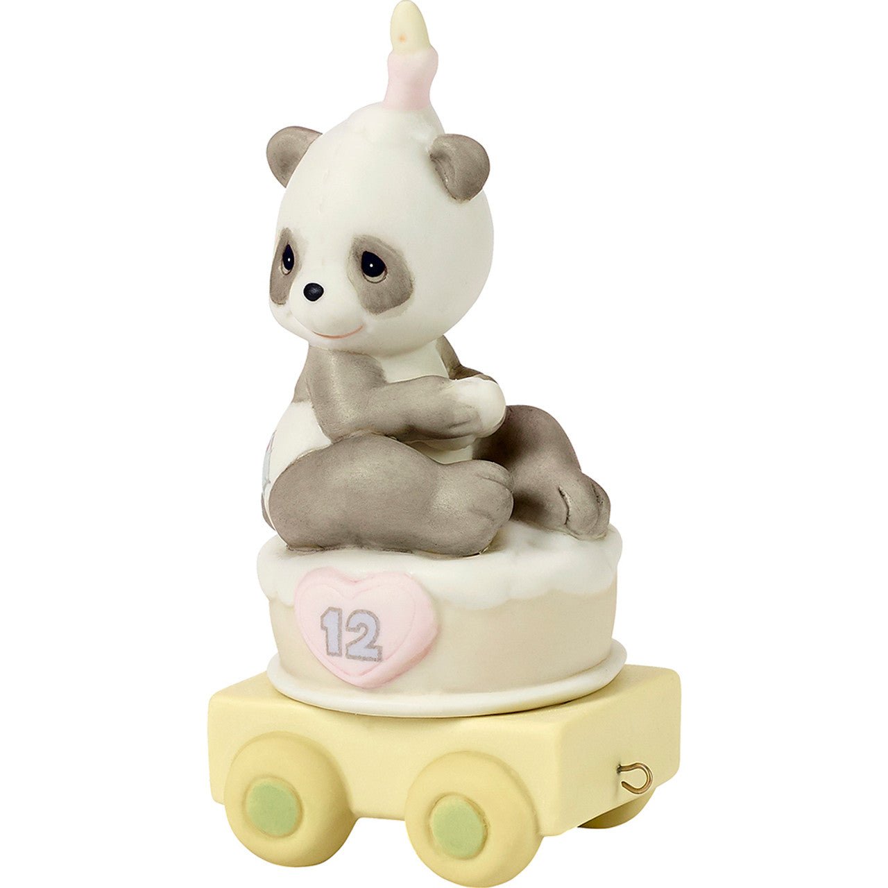 Birthday Train Panda Age 12 Figurine