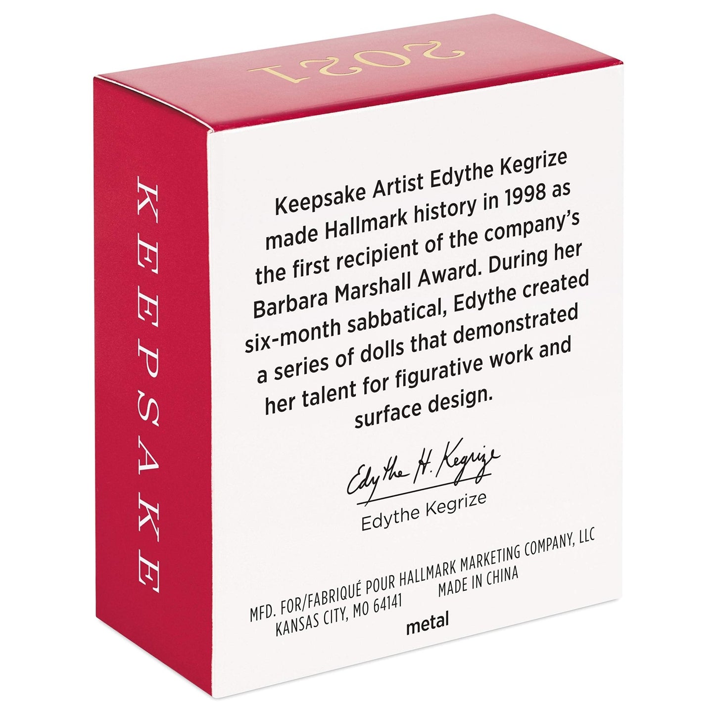 Bitty Butterfly, 2021 Miniature Keepsake Ornament, 1"