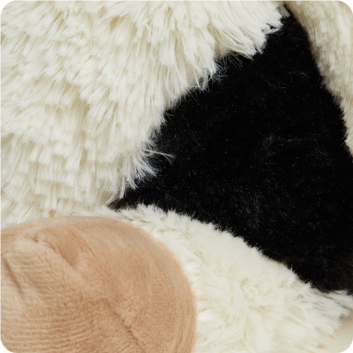 Black and White Cow Warmies Plush