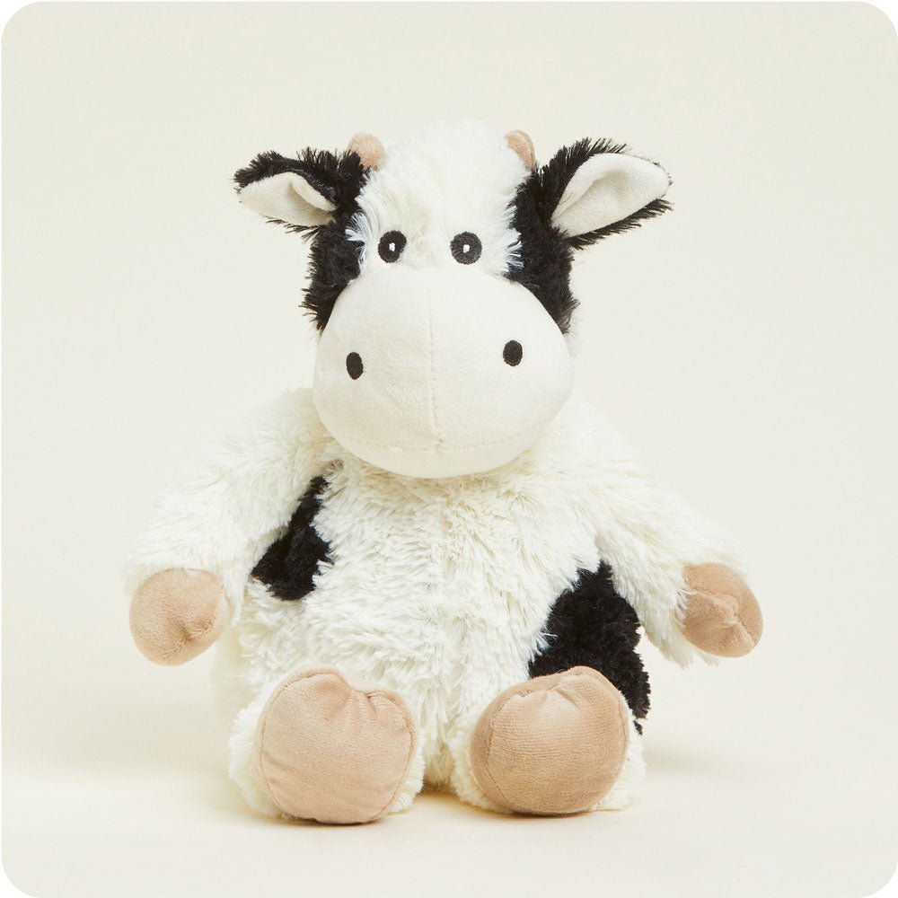 Black and White Cow Warmies Plush
