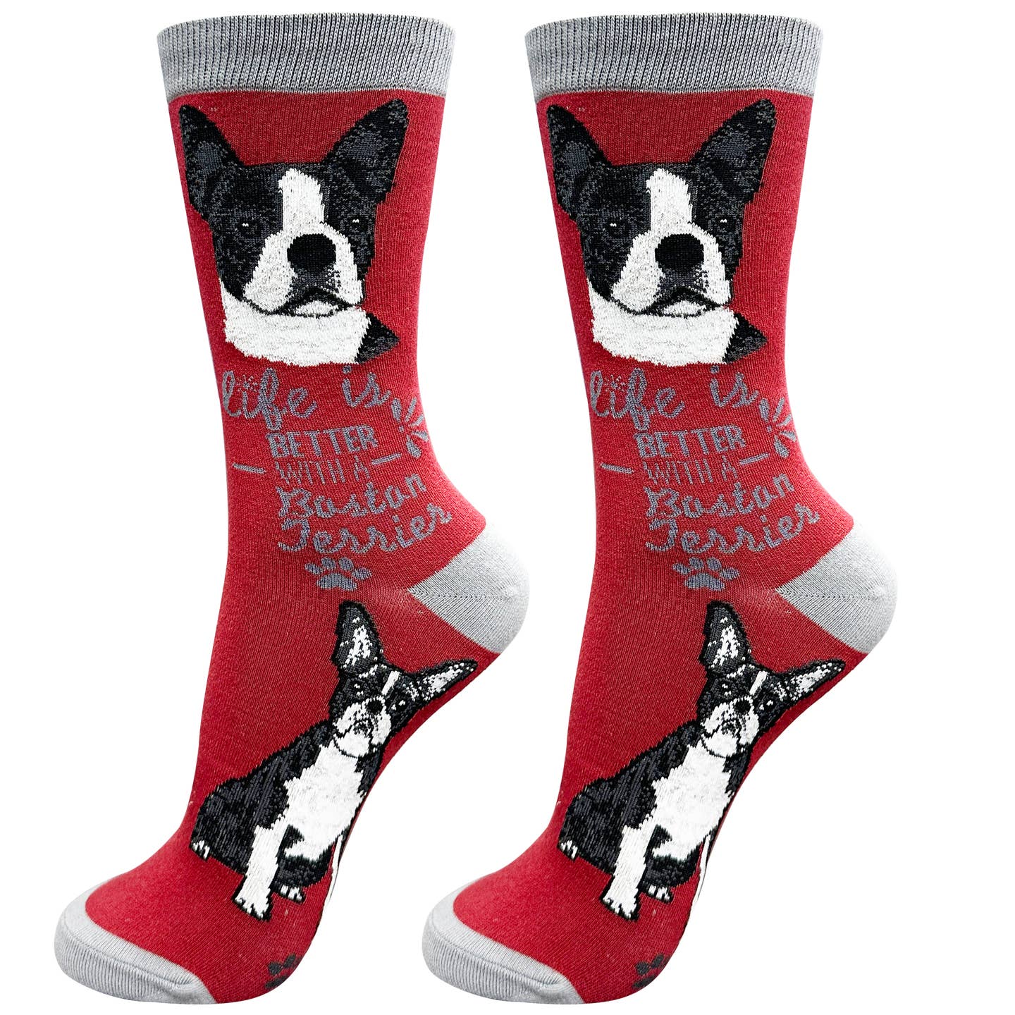Boston Terrier Socks